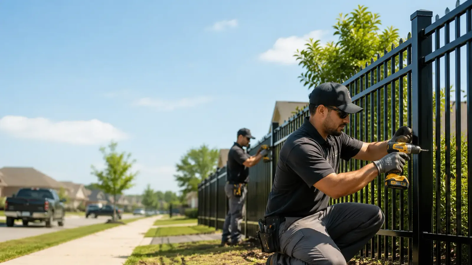 Metal Fence Installation in Colonie, NY